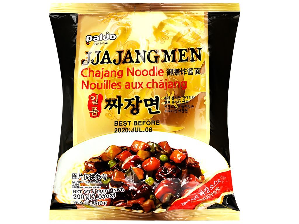 Mỳ tương đen jjajang HQ 200g