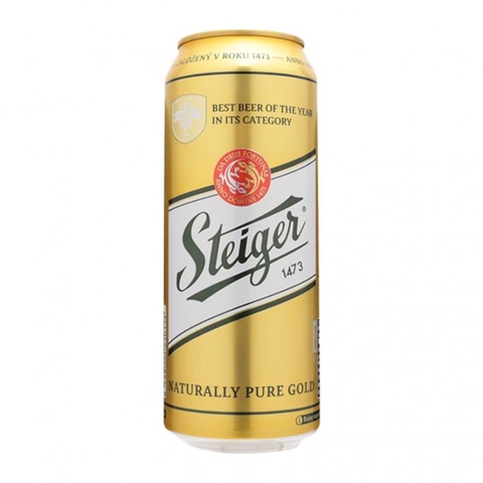 Bia Steiger vàng 500ml
