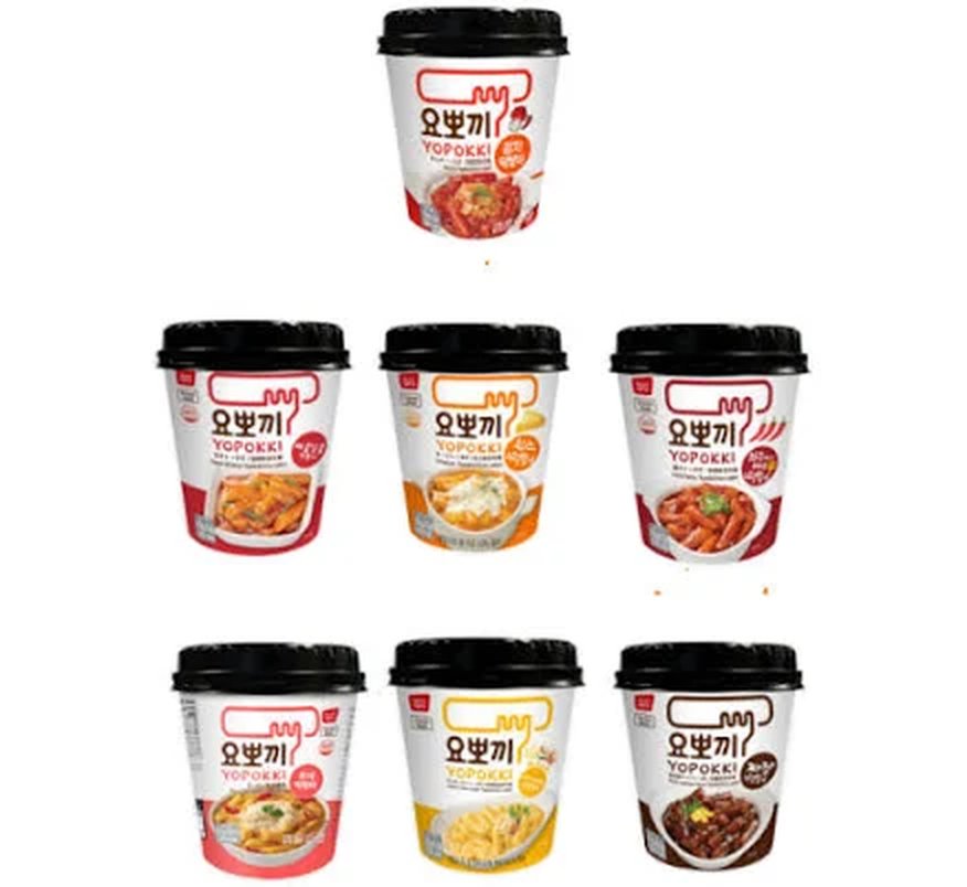Bánh gạo Topokki cốc 120g