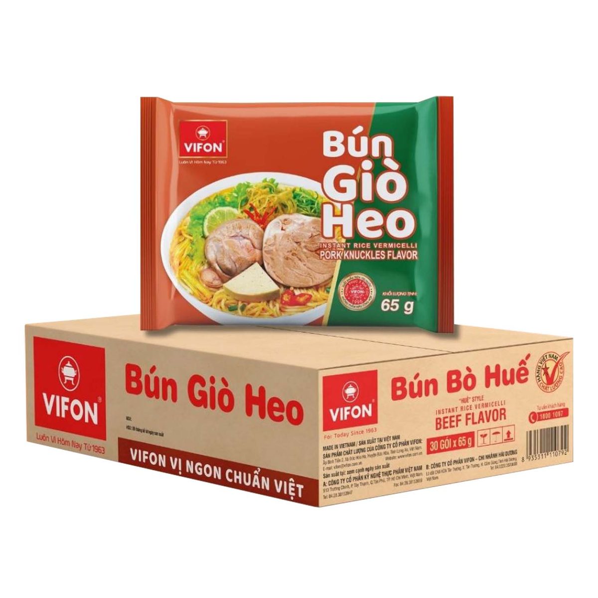 Bún giò heo vifon 65g