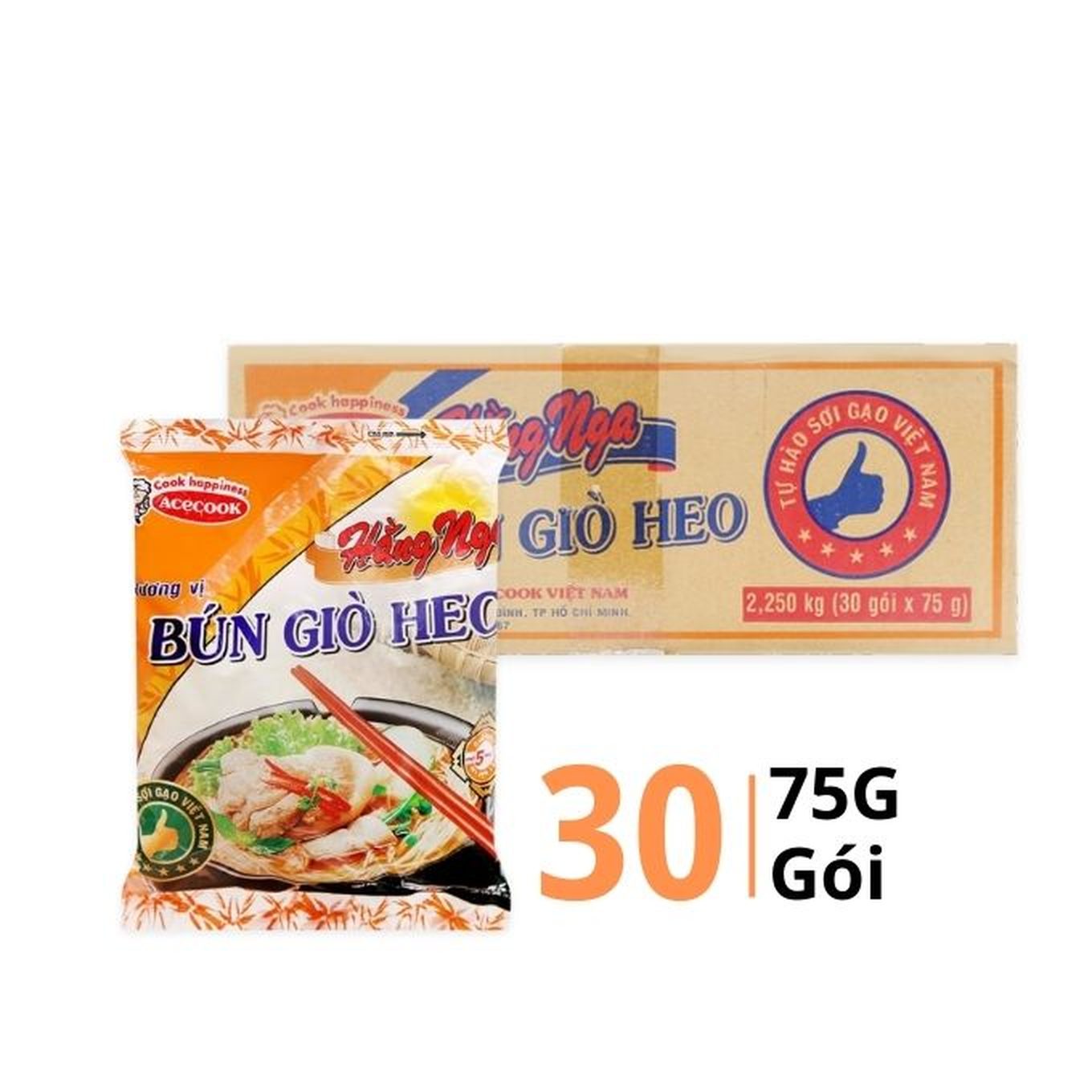 Bún Giò heo Acecook gói
