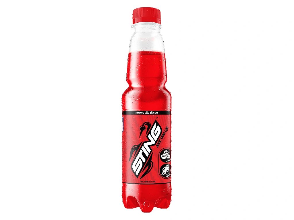 Nước sting đỏ chai