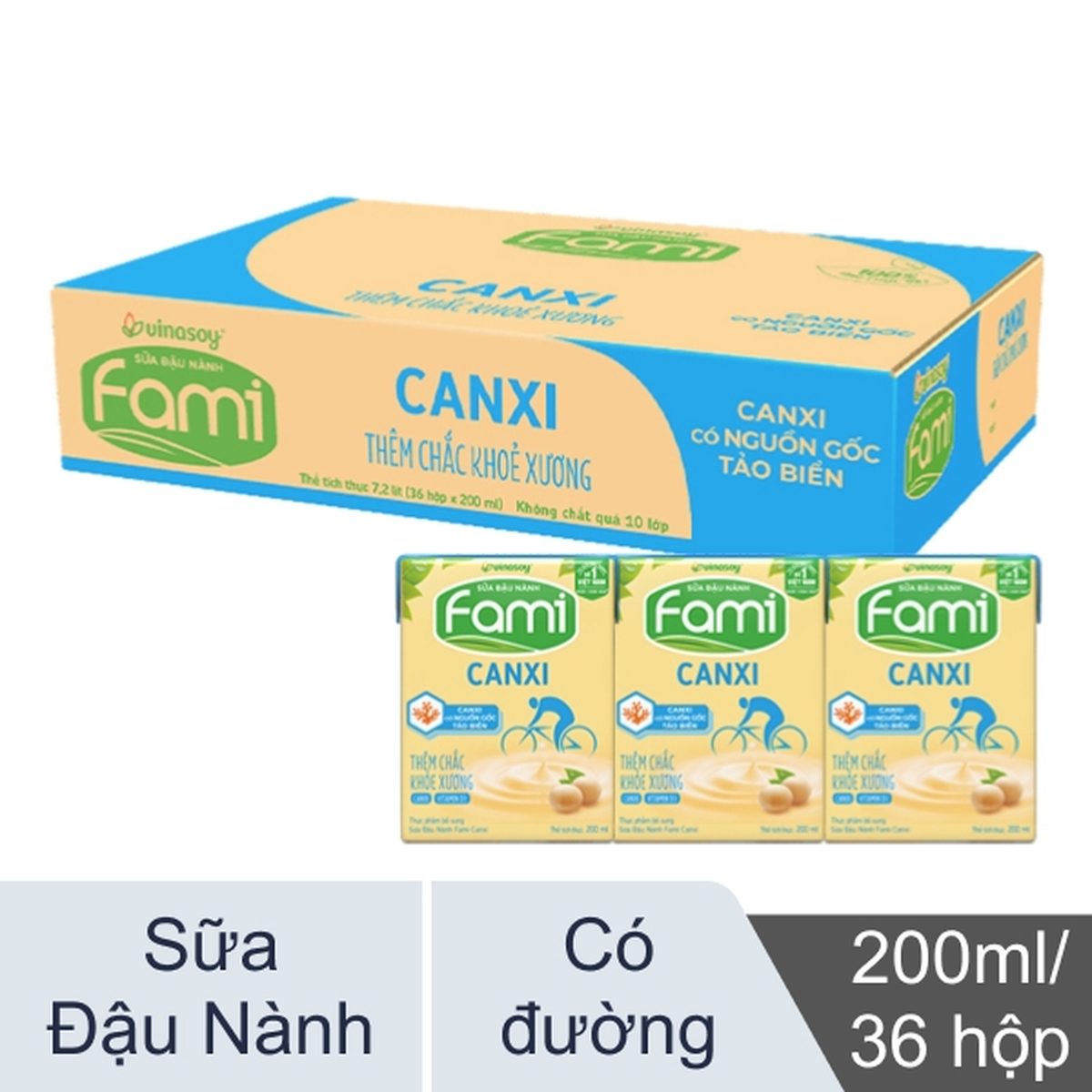 SĐN Fami Canxi hộp 200ml