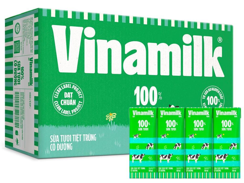 VNM- ST 100% Có đường 180ml