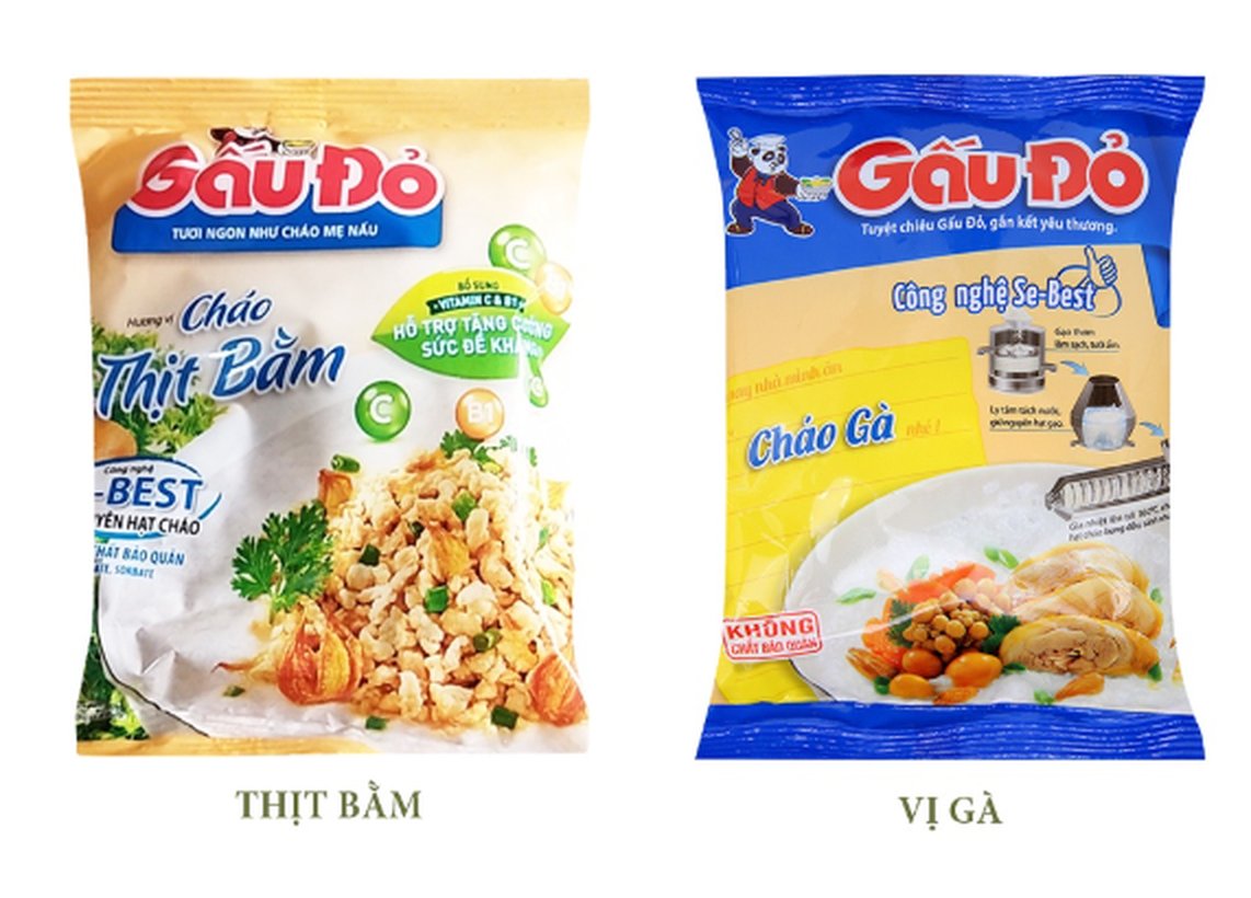 Cháo gấu đỏ