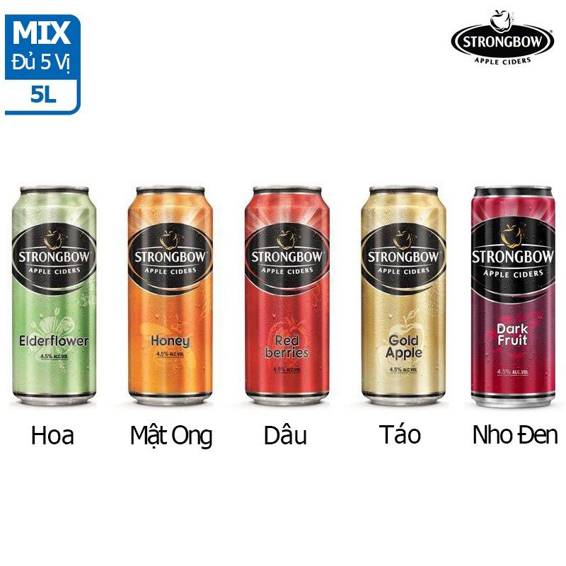 Nước Strongbow lon 330ml