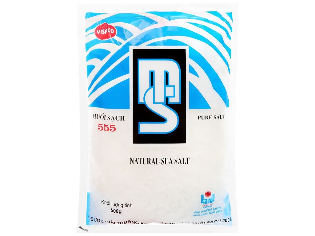 Muối hạt to mặt trời visaco 450g