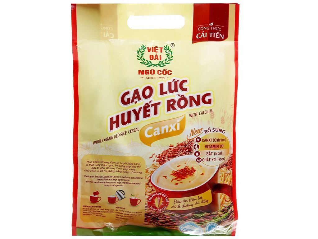 Ngũ cốc Gạo lức huyết rồng VĐ 600g