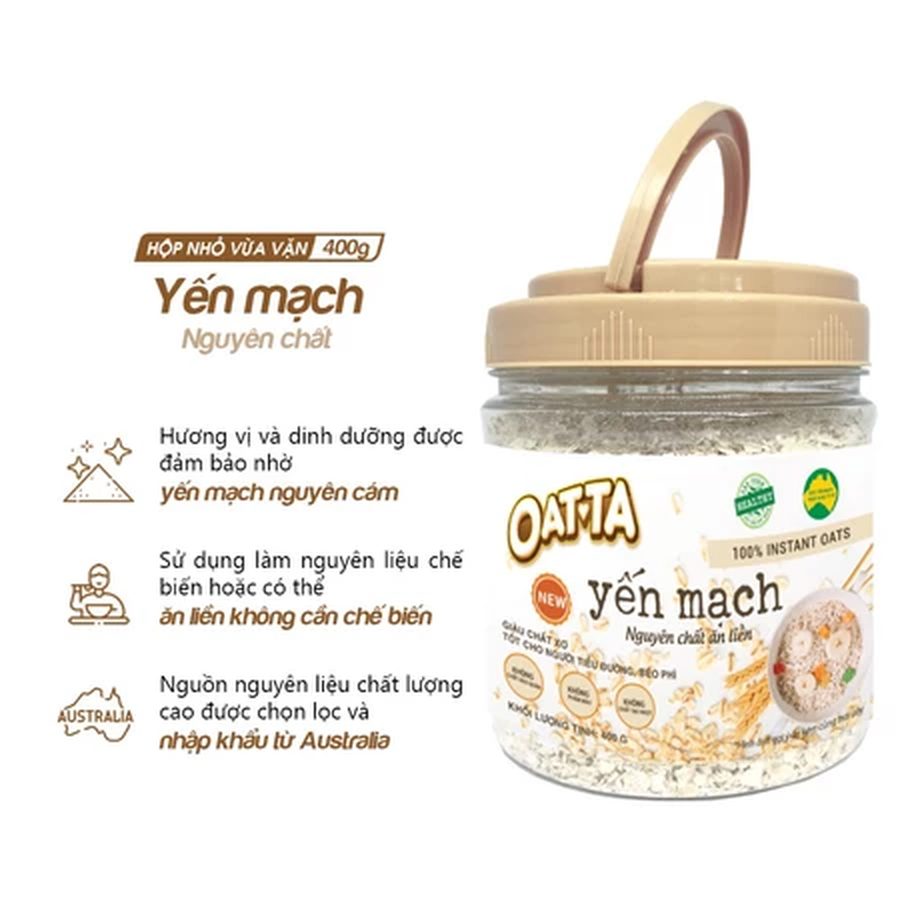 Yến mạch oat ta lọ 400g
