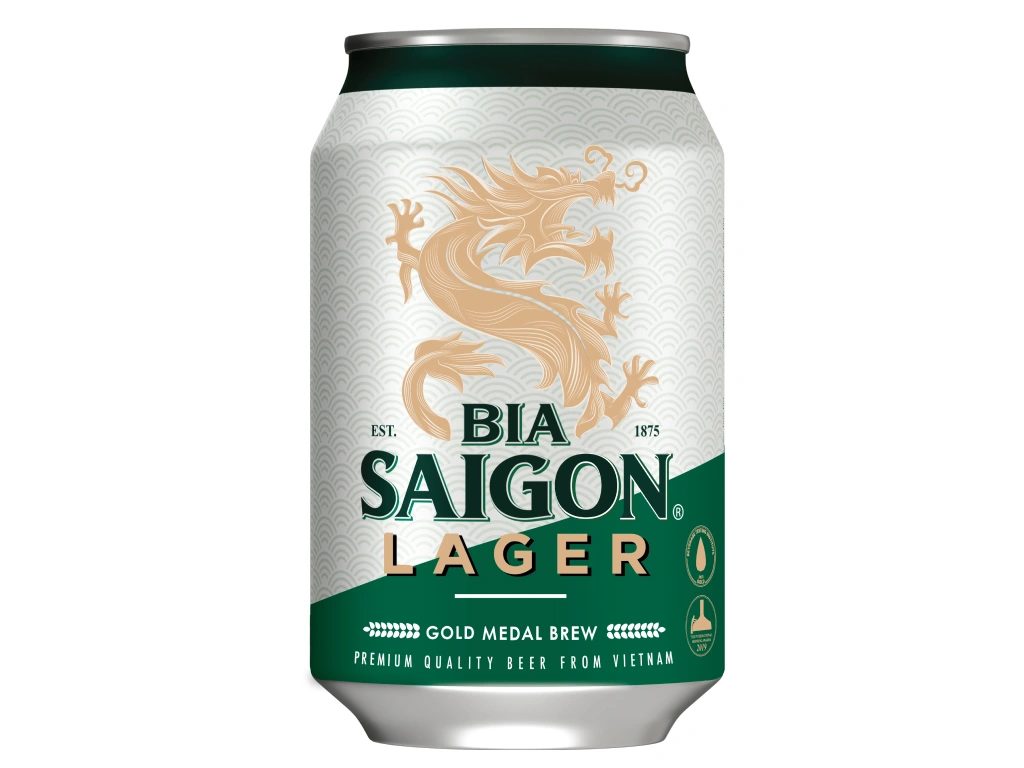 Bia Sài gòn lon 330ml
