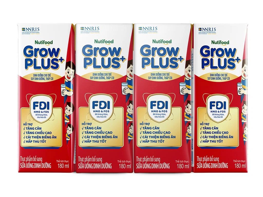Nuti PS- GrowPlus Tăng cân FDI 180ml Hộp
