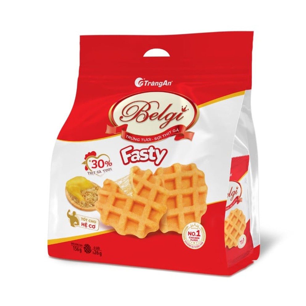 Bánh Belgi trứng sữa mềm 230g