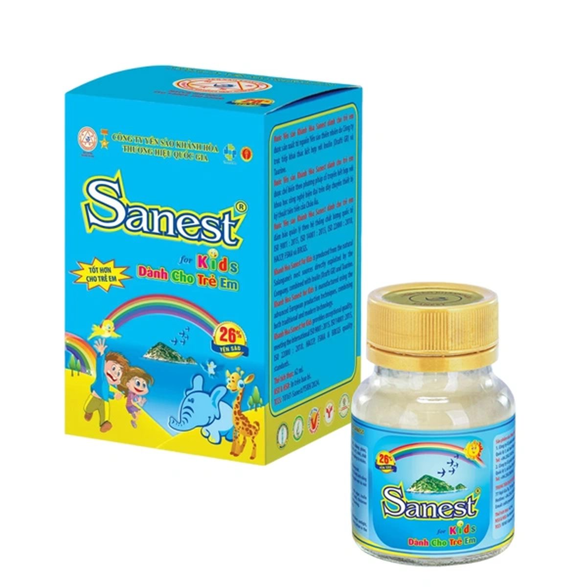 Nước yến Sanest kid