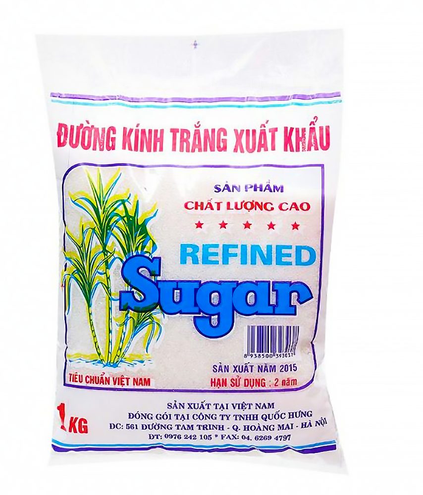 Đường xuất khẩu trắng 1kg