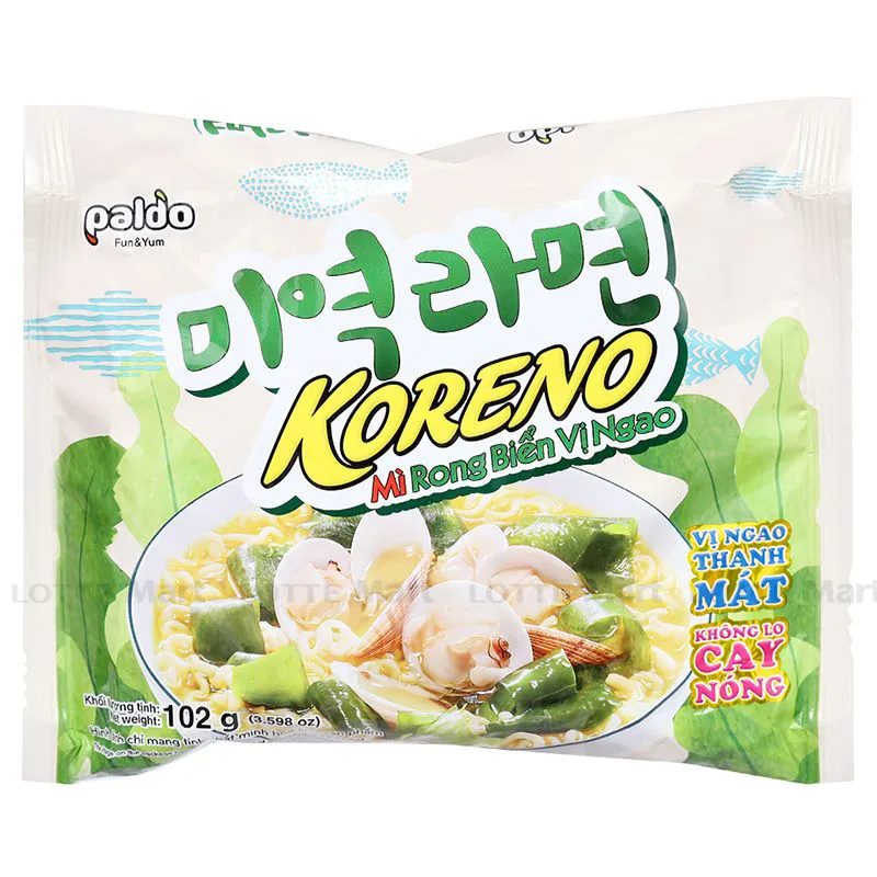 mỳ Koreno vị rọng biển ngao 102g