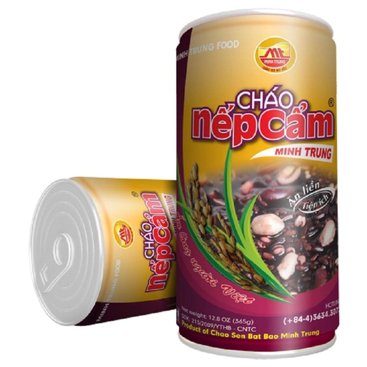 Cháo sen bát bảo nếp cẩm 365g