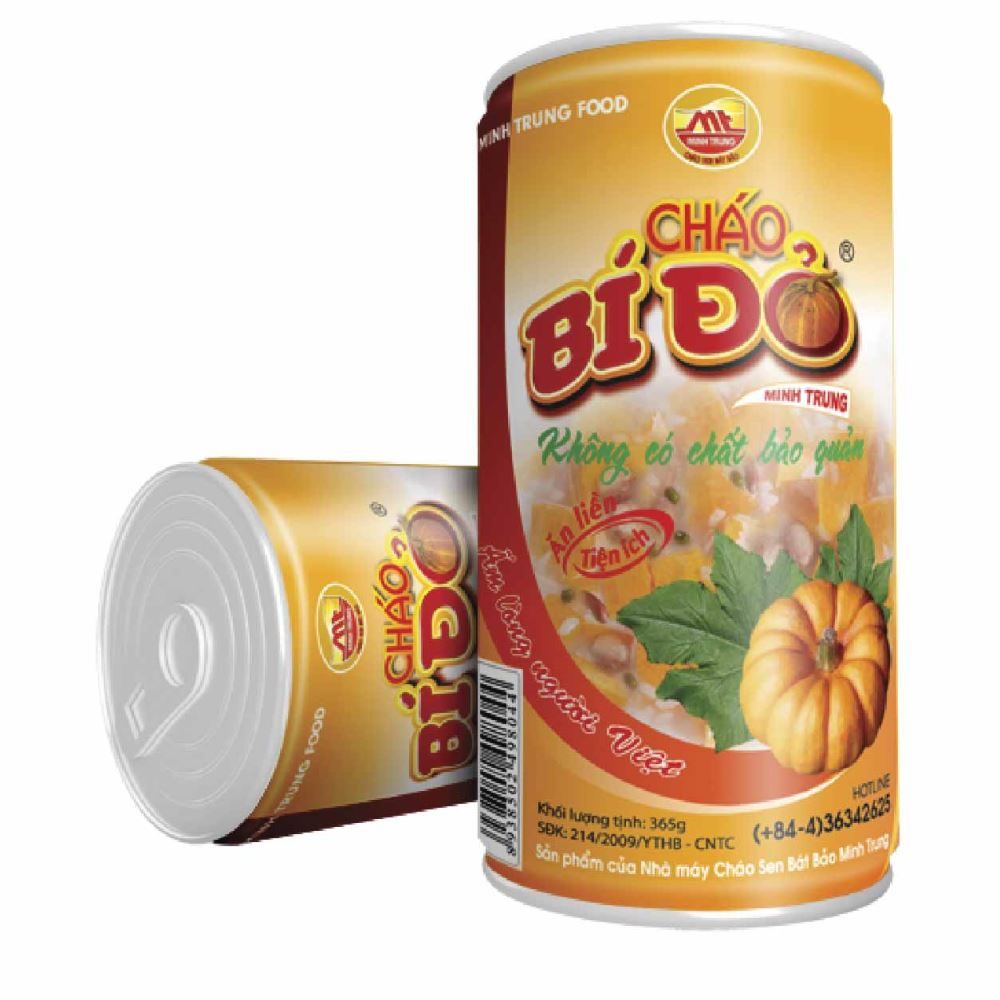 Cháo sen bát bảo bí đỏ 365g