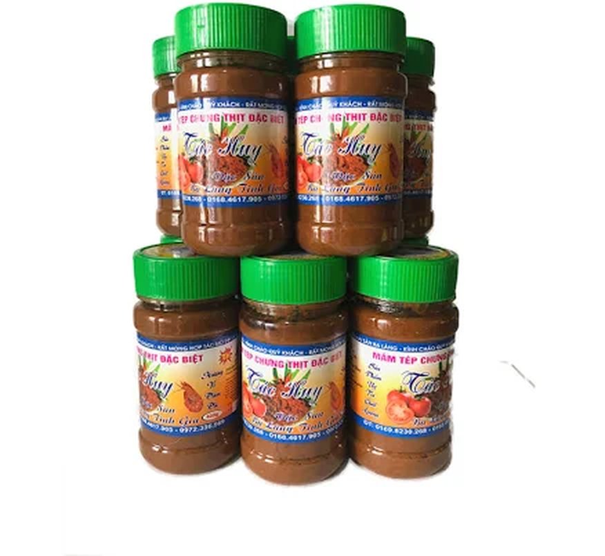 mắm tép chưng thịt Ba làng ST