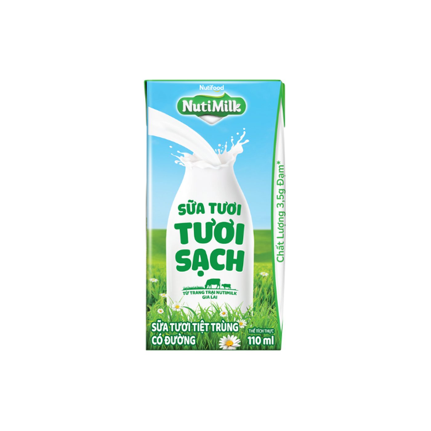 Nuti- Nutimilk tươi sạch CĐ 110ml
