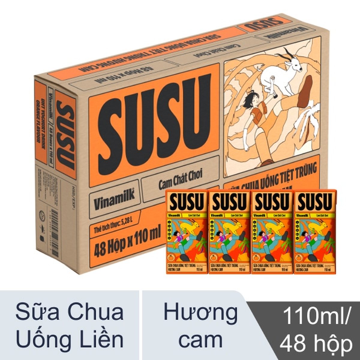 VNM- ST Susu cam 110ml