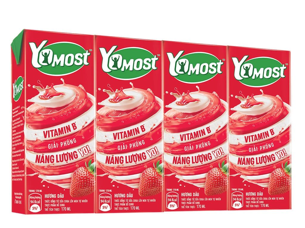 ST Yomost dâu 170ml