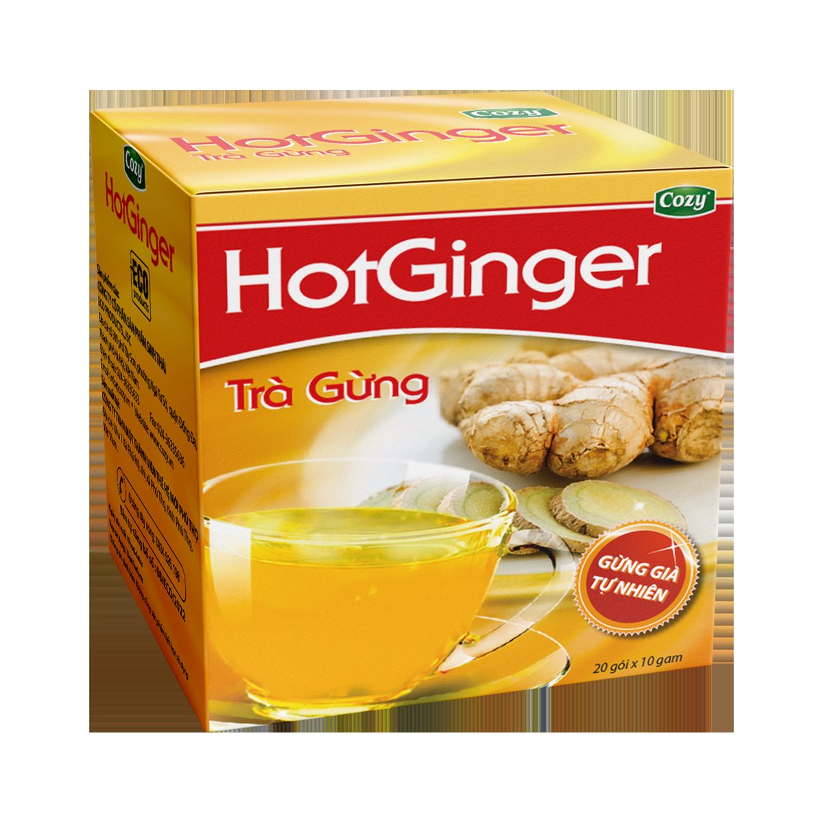 Trà gừng Hoyginger Cozy 100g