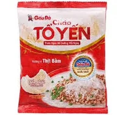 Cháo tổ yến gấu đỏ 50g