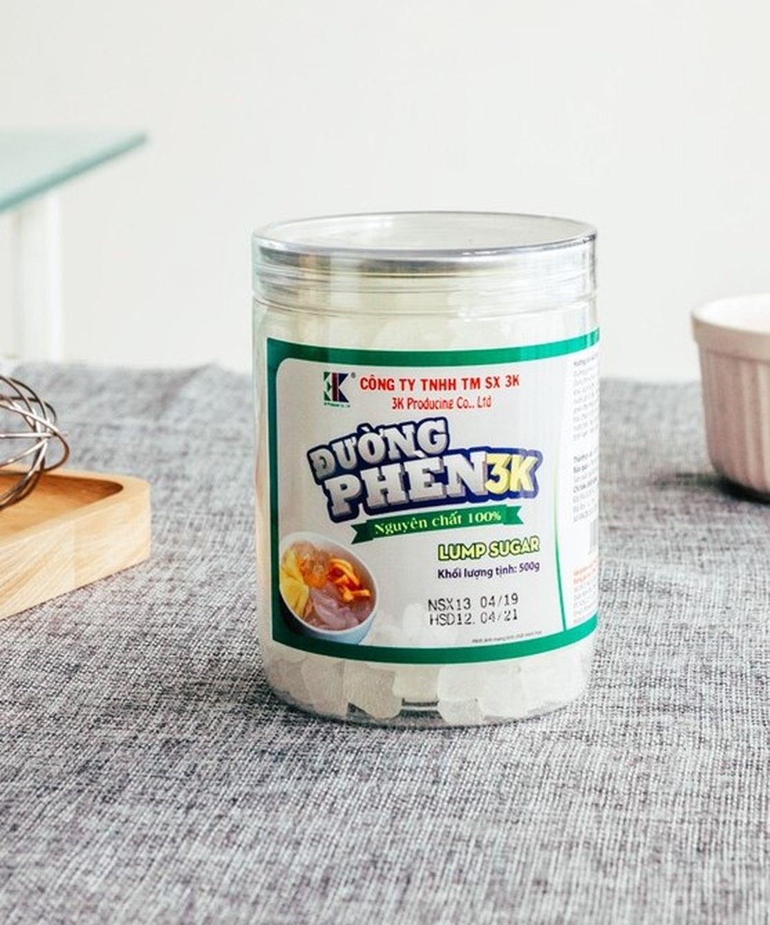Đường phèn 3K hộp 500g