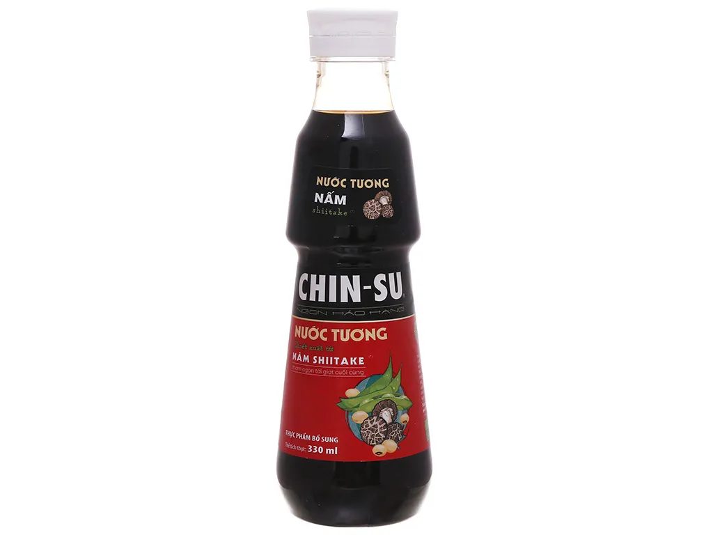 Xì dầu Chinsu nấm 330ml