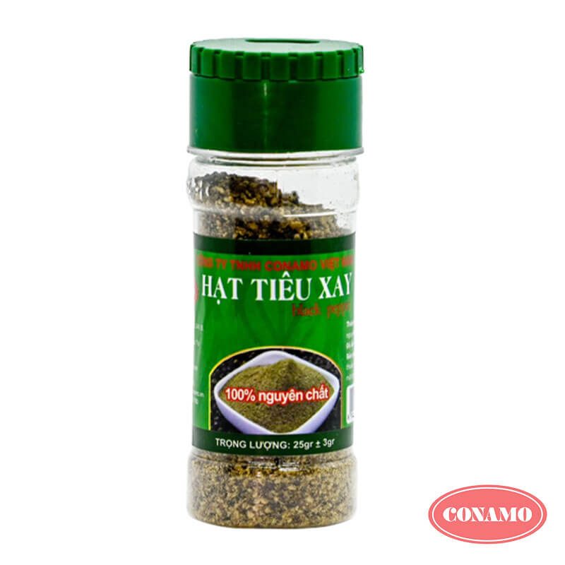 Hạt tiêu lọ conamo 25g