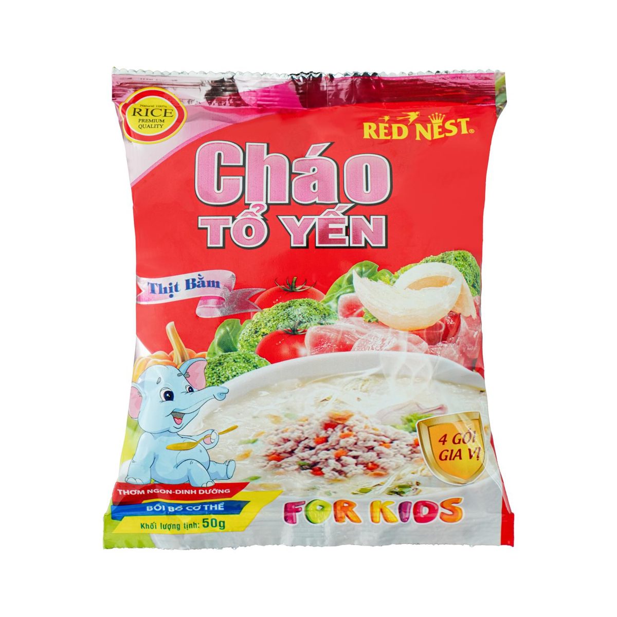 Cháo Tổ Yến Red Nest Thịt Bằm
