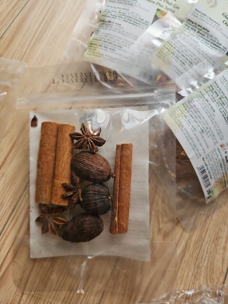 Quế hồi gói