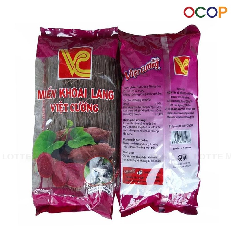 Miến Khoai lang Việt Cường 500g