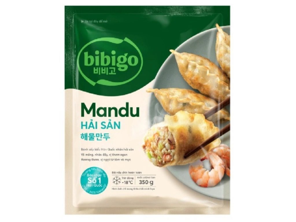 Mandu hải sản Bibigo 350g