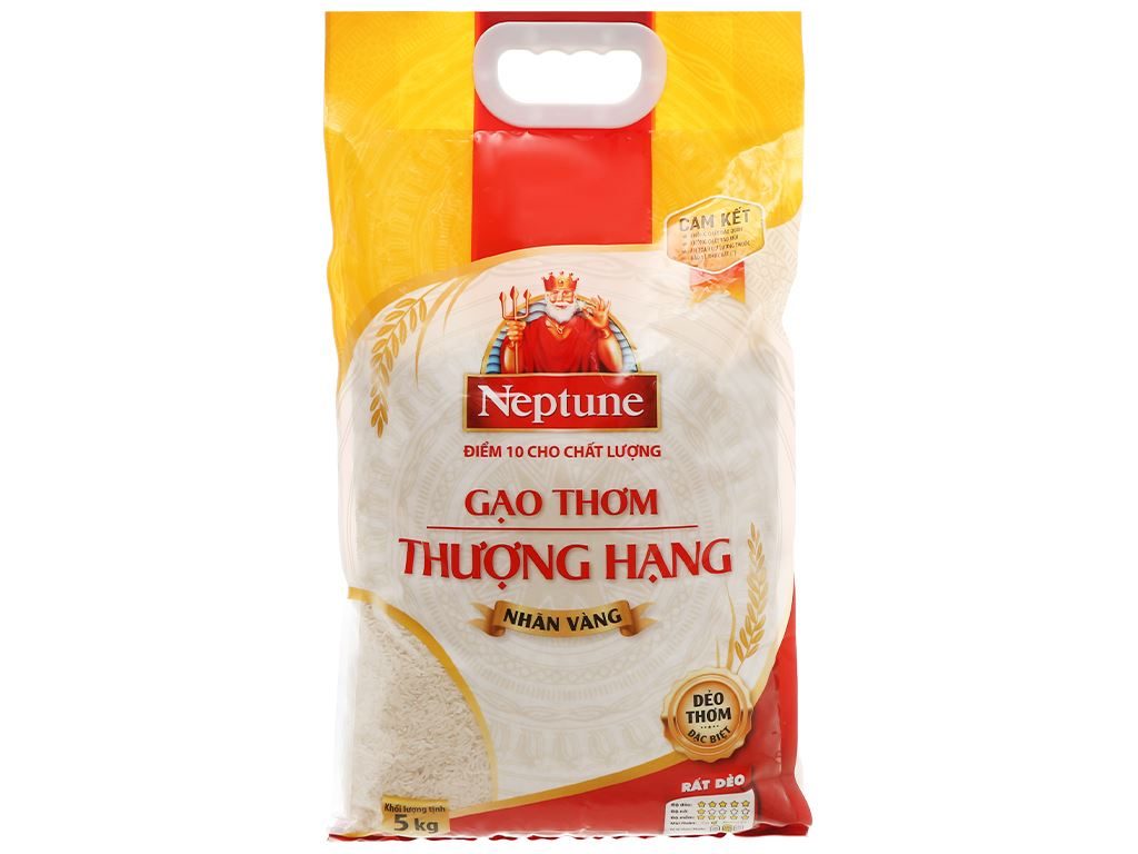 Gạo Neptune Vàng 5kg