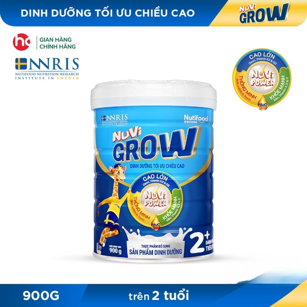 Nuti bột - Nuvi Grow 2+ 900g