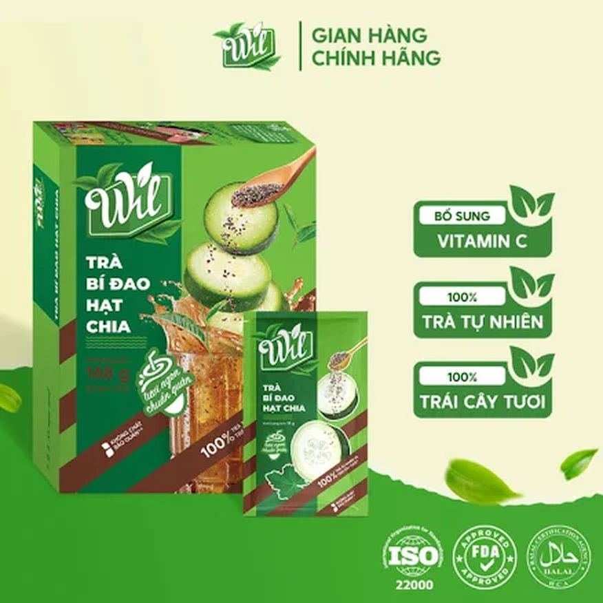 Trà bí đao hạt chia Wil 170g