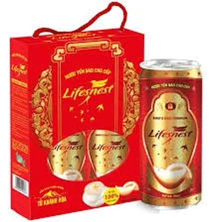 Nước yến đông trùng Life nest lon 190ml