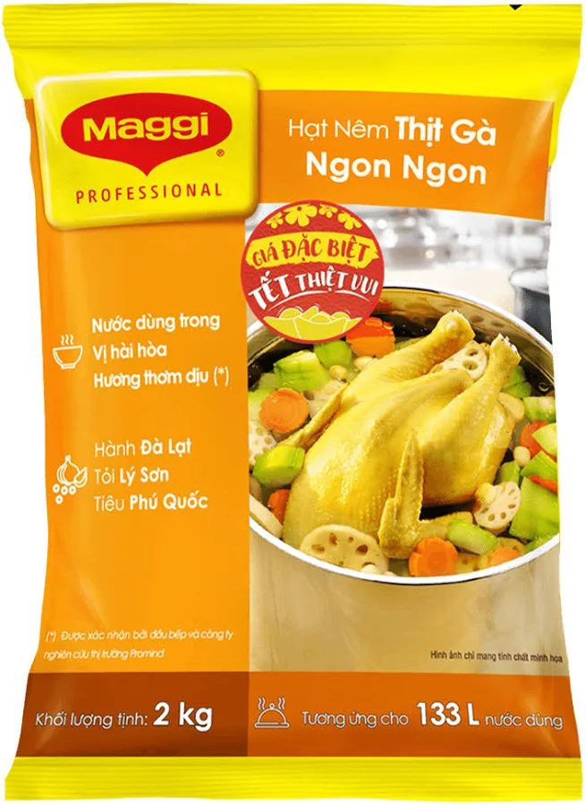 Hạt nêm thịt gà Maggi 2kg