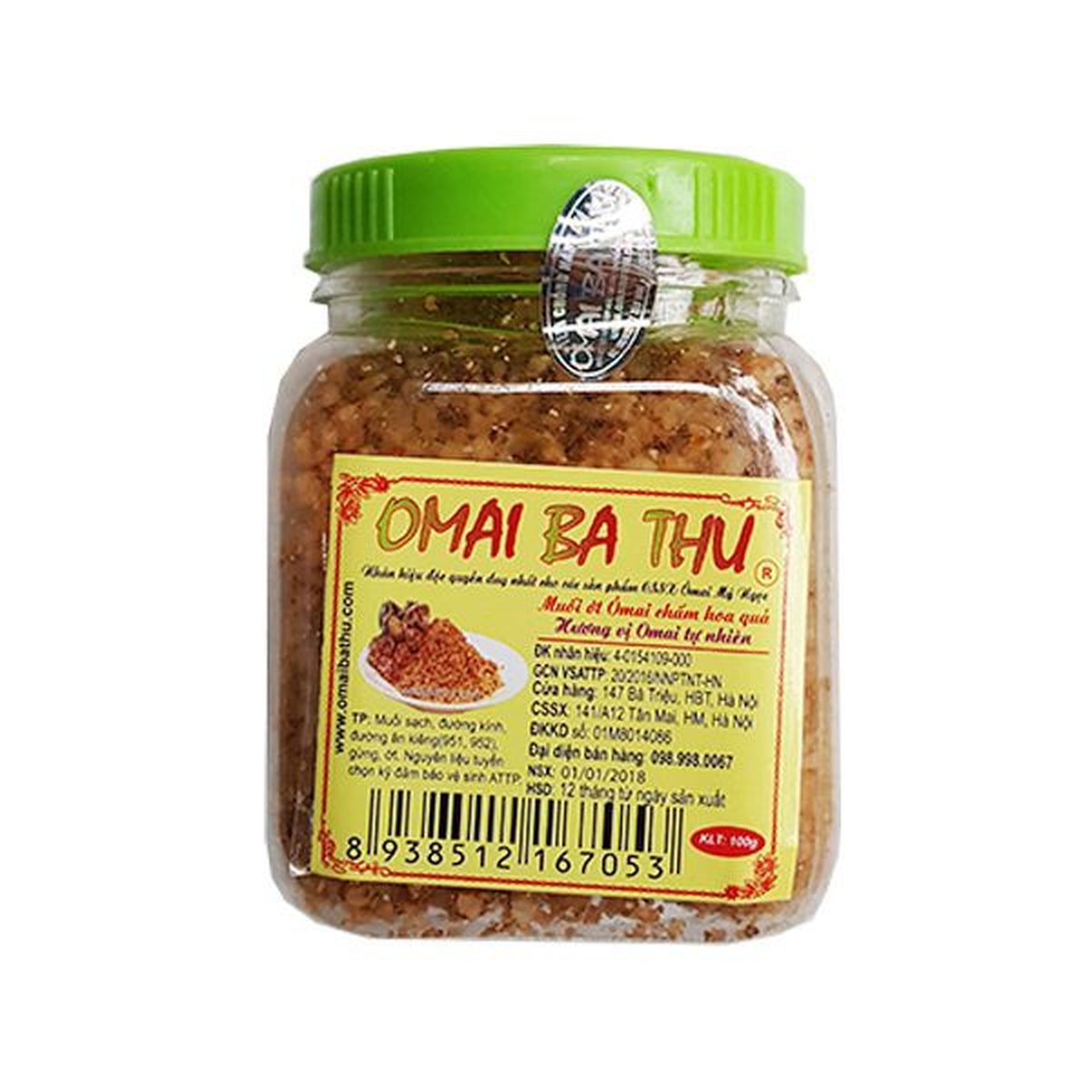 Muối ớt Omai Bà Thu