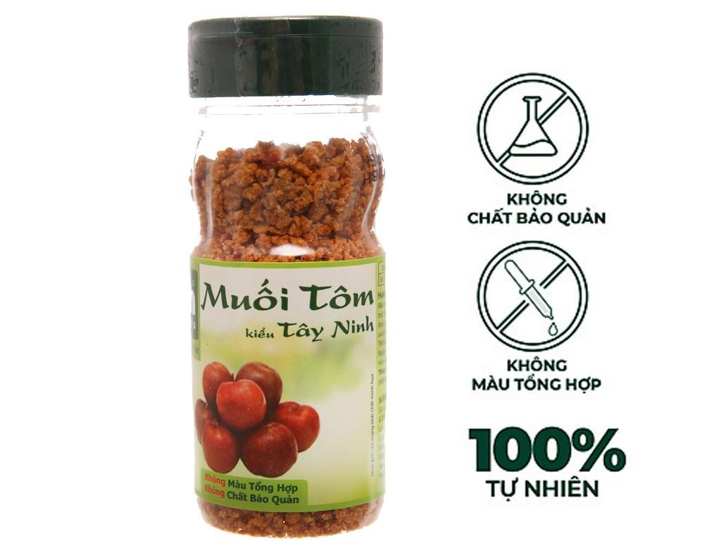 Muối tôm tây ninh 60g DH foods