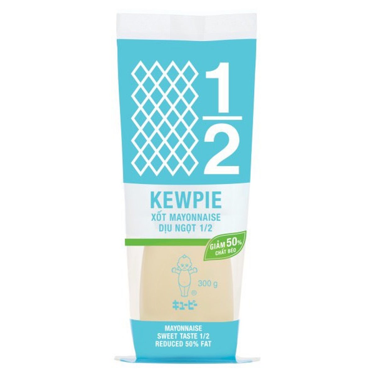 Sốt Mayona ít béo Kewpie 130g
