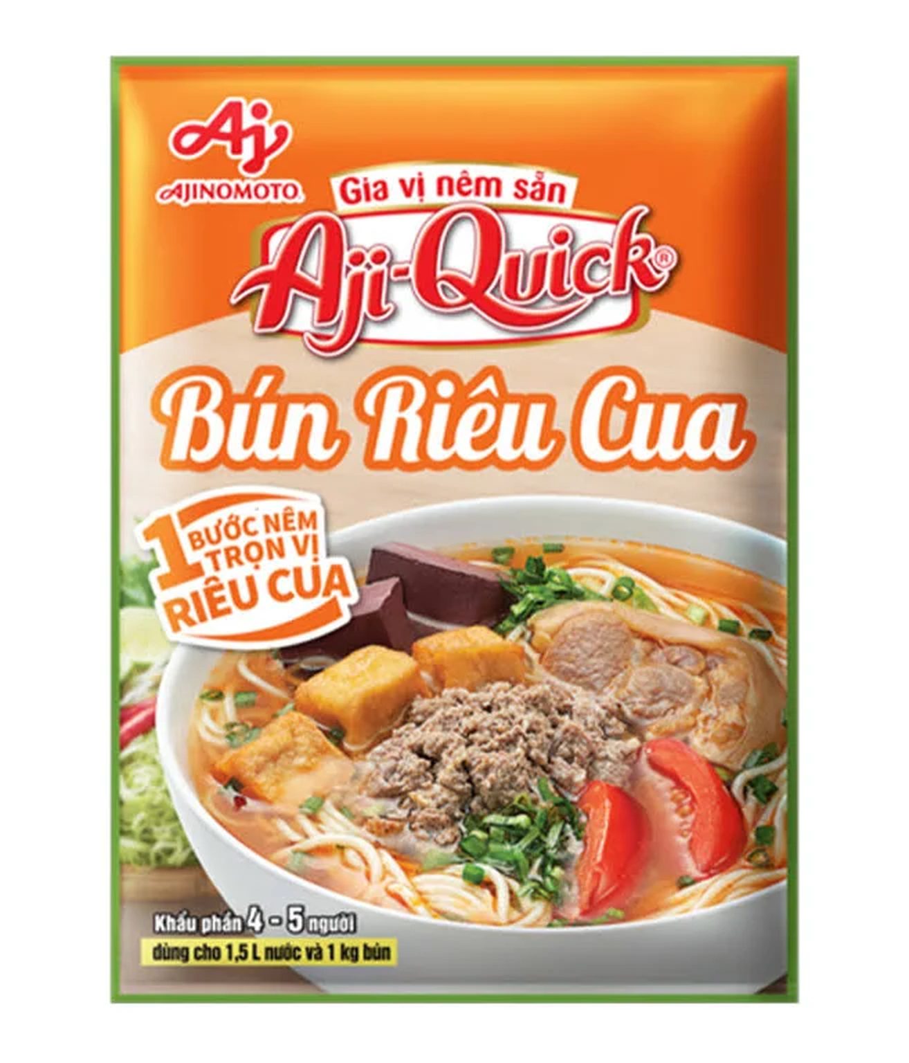 Gia vị Bún riêu cua ajiquick 54g