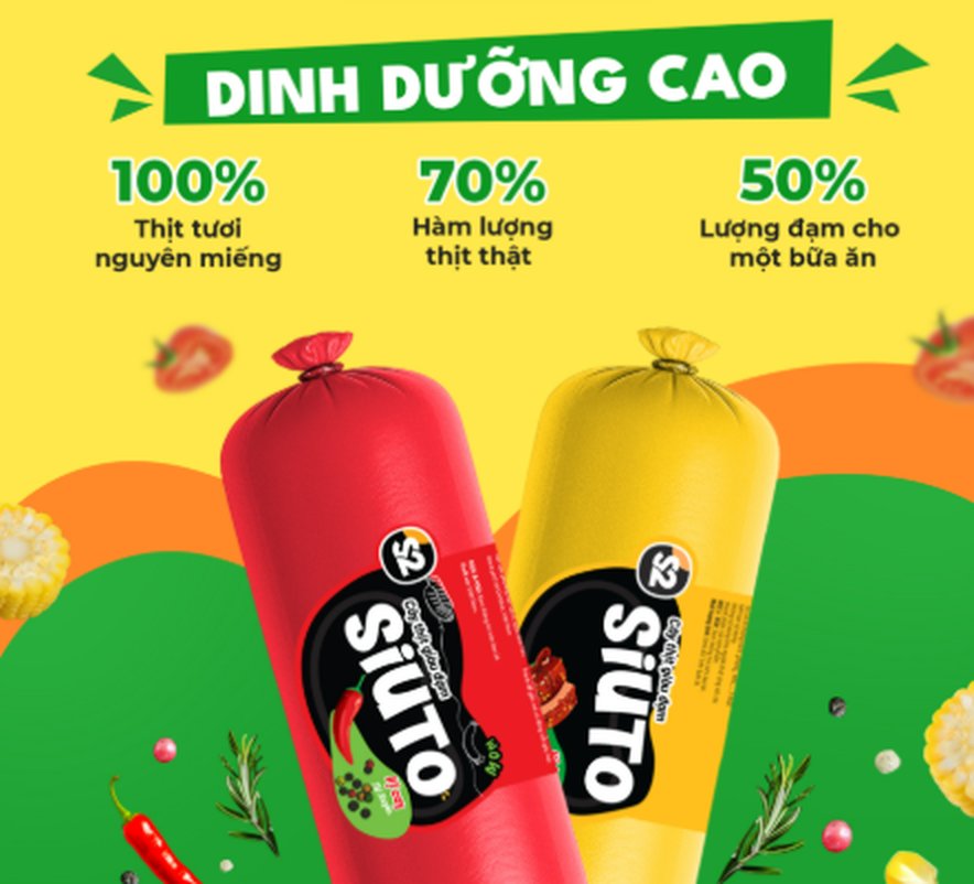 Xúc xích SIUTO cây 120g