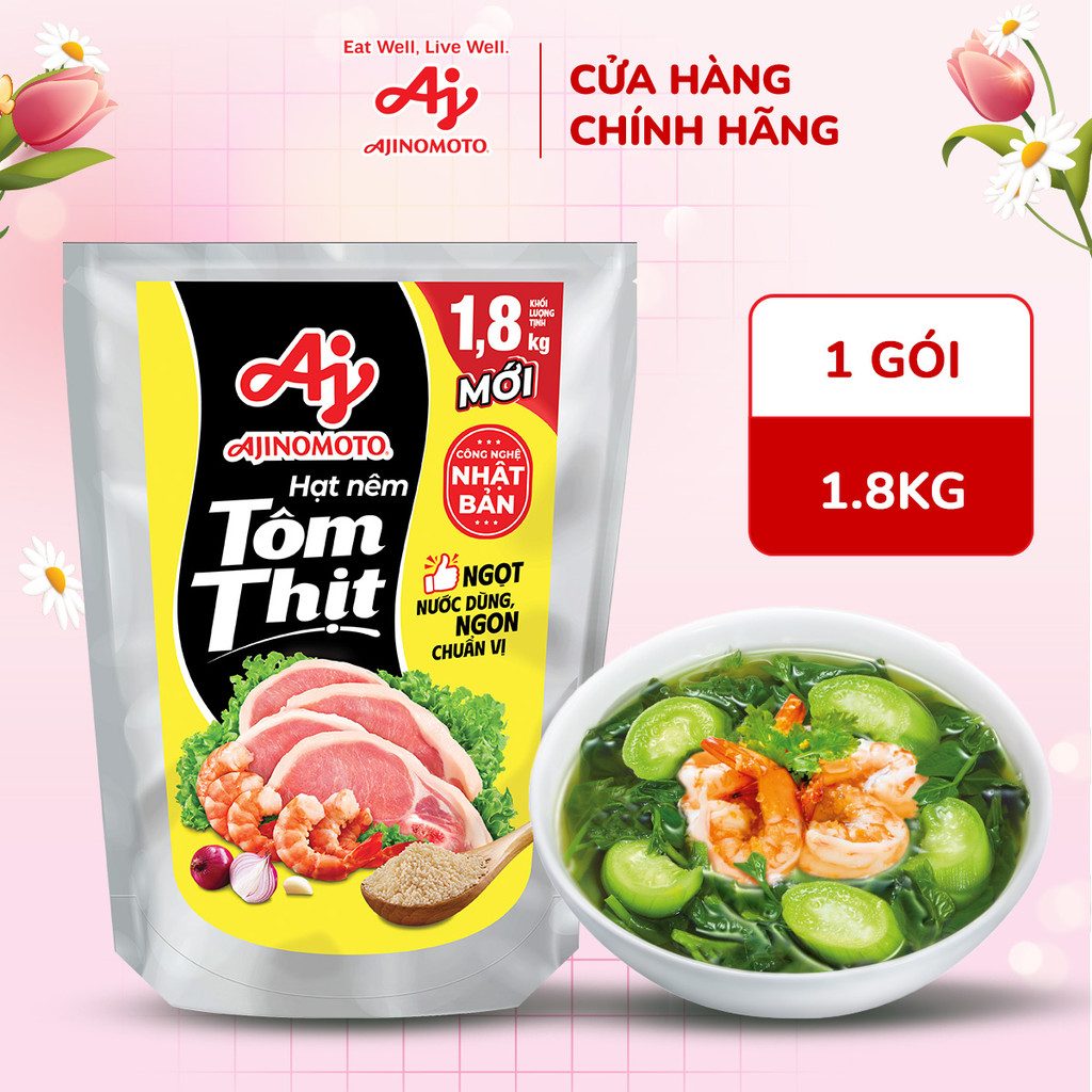 Hạt nêm tôm thịt Ajingon 1.8KG