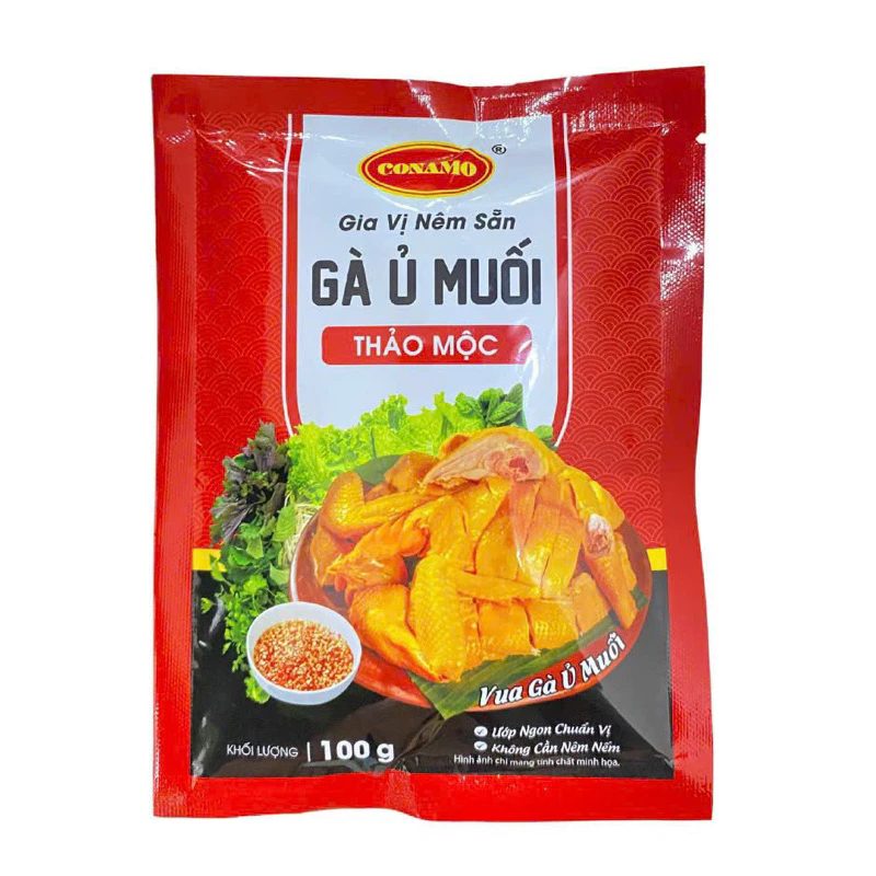 Gia vị gà ủ muối CONAMO 100G