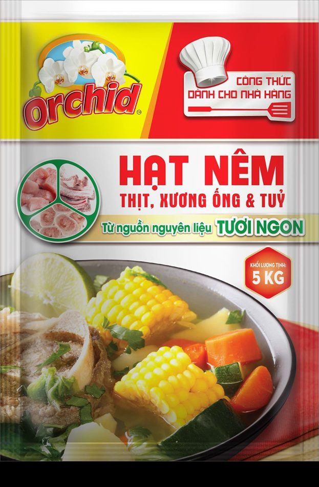 Hạt nêm orchid thịt xương 5Kg