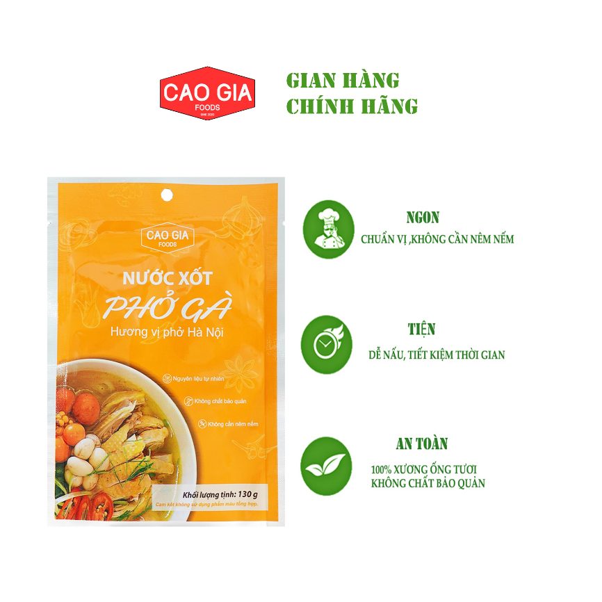 Nước sốt Phở Gà 130g CG FOOD