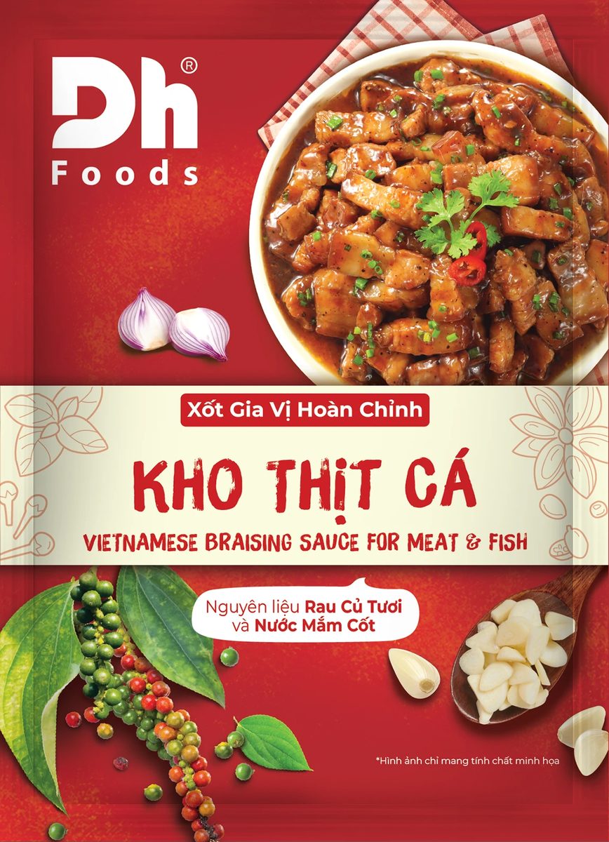 Xốt gia vị kho cá DH food 80g