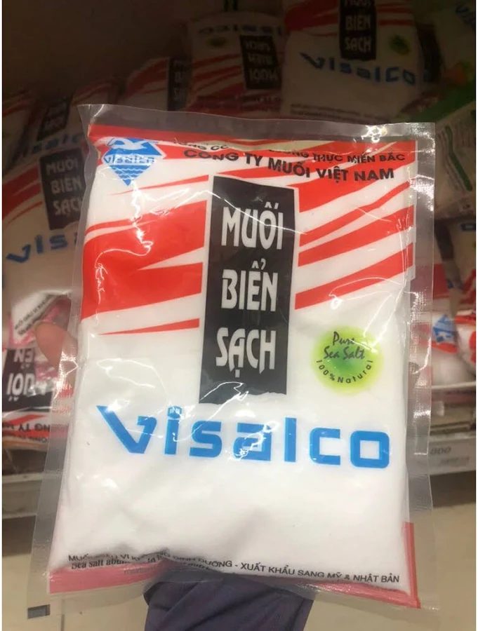 Muối tinh Biển Đông visalco 450g